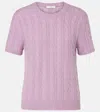 Vince Wool-blend Sweater In Pink