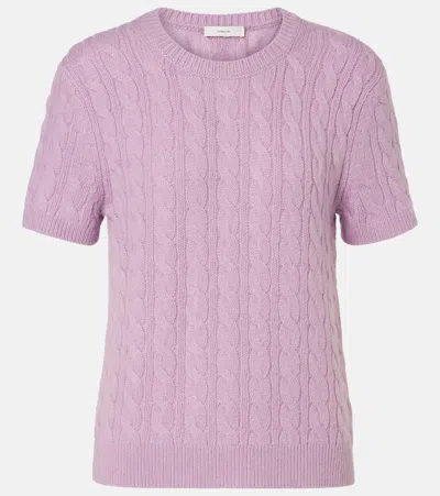 Vince Wool-blend Sweater In Pink