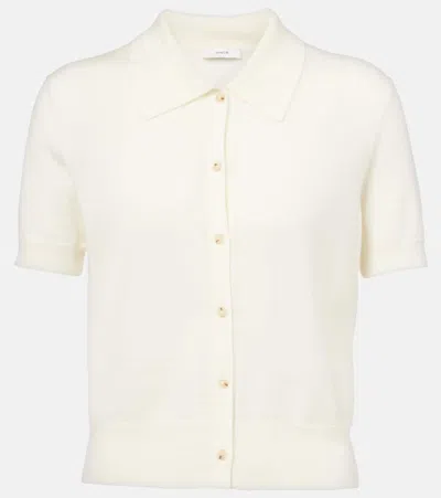VINCE WOOL-BLEND TOP