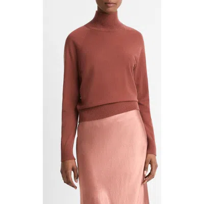 VINCE VINCE WOOL BLEND TURTLENECK SWEATER