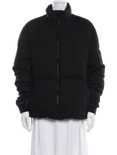 Pre-owned Vince Wool Bomber Jacket In Gray