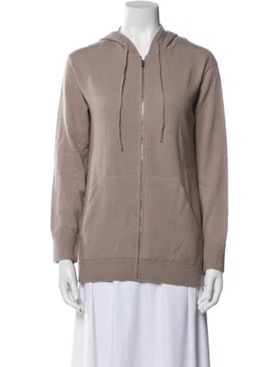 Pre-owned Vince Wool Bomber Jacket W/ Tags In Neutral