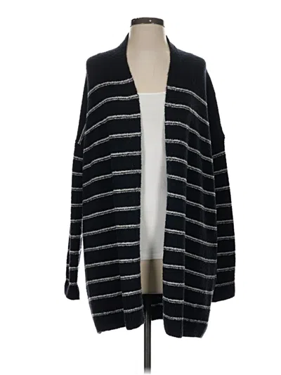Pre-owned Vince Wool Cardigan Sweater In Black