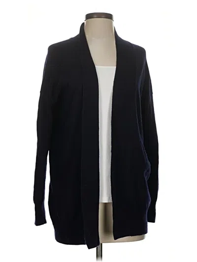 Pre-owned Vince Wool Cardigan Sweater In Black