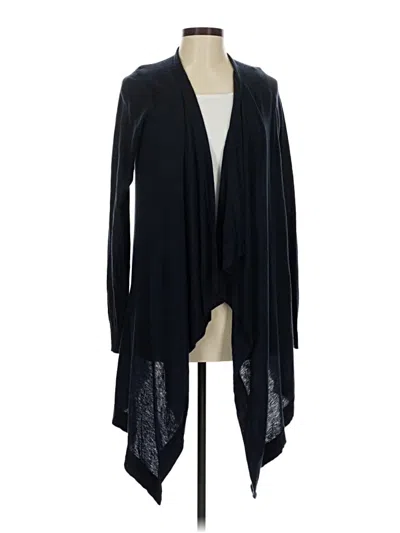 Pre-owned Vince Wool Cardigan Sweater In Blue