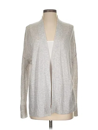 Pre-owned Vince Wool Cardigan Sweater In Gray