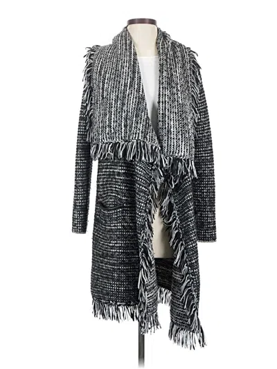 Pre-owned Vince Wool Cardigan Sweater In Gray