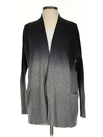 Pre-owned Vince Wool Cardigan Sweater In Gray