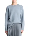 VINCE WOOL CASHMERE CREWNECK DROP SHOULDER SWEATER