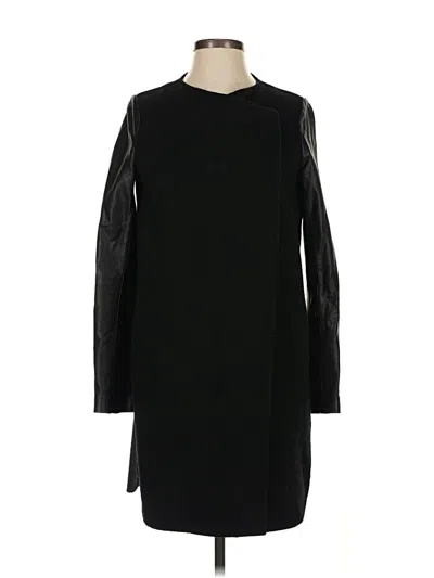 Pre-owned Vince Wool Coat In Black