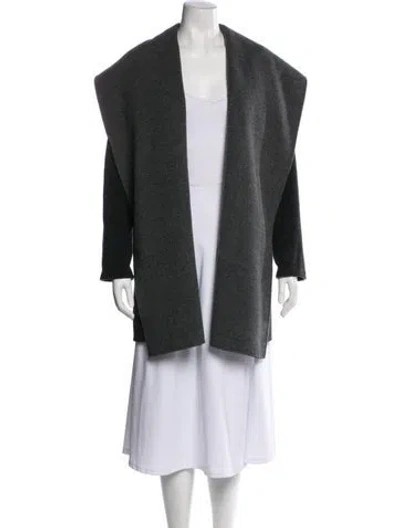 Pre-owned Vince Wool Coat In Black