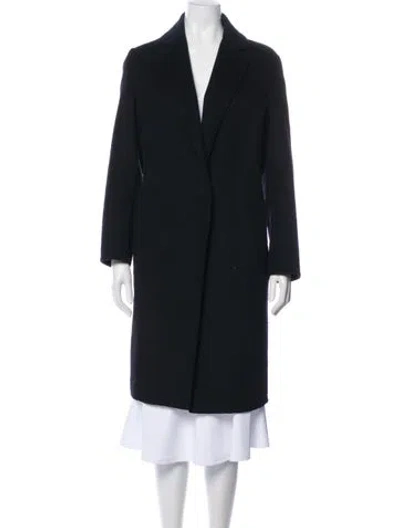 Pre-owned Vince Wool Coat In Black