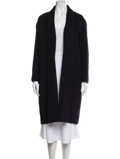 Pre-owned Vince Wool Coat In Black