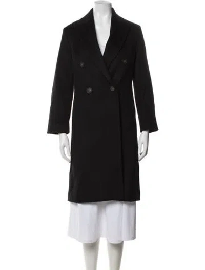 Pre-owned Vince Wool Coat In Black