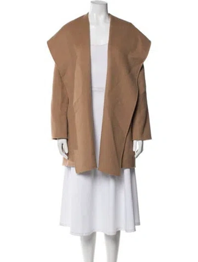 Pre-owned Vince Wool Coat In Brown