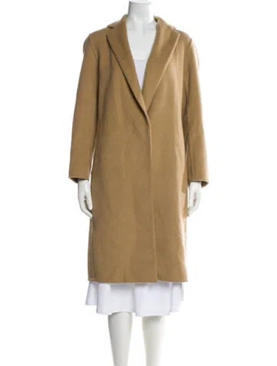Pre-owned Vince Wool Coat In Brown