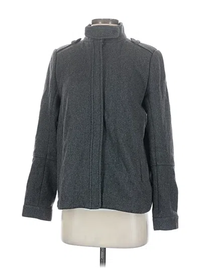 Pre-owned Vince Wool Coat In Gray