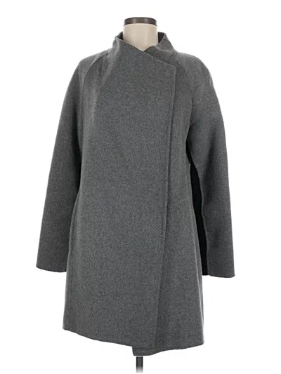 Pre-owned Vince Wool Coat In Gray