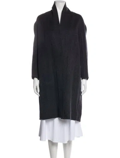 Pre-owned Vince Wool Coat In Gray