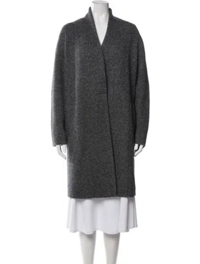 Pre-owned Vince Wool Coat In Gray