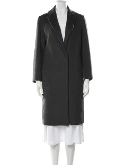 Pre-owned Vince Wool Coat In Gray