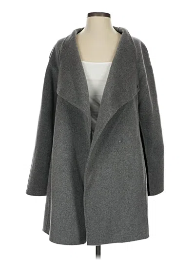 Pre-owned Vince Wool Coat In Gray