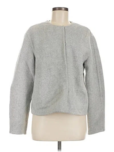 Pre-owned Vince Wool Coat In Gray