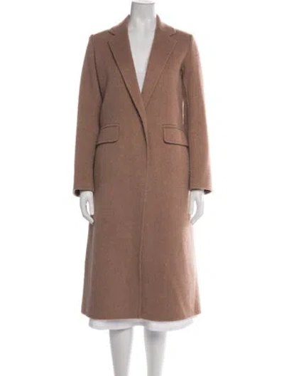 Pre-owned Vince Wool Coat In Green