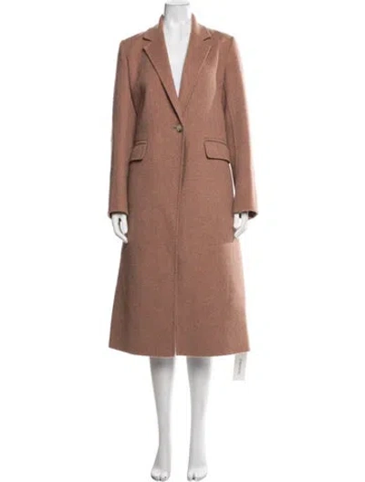 Pre-owned Vince Wool Coat In Green