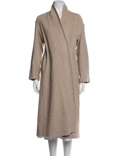 Pre-owned Vince Wool Coat In Grey