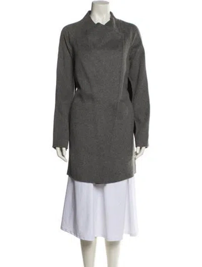 Pre-owned Vince Wool Coat In Multi