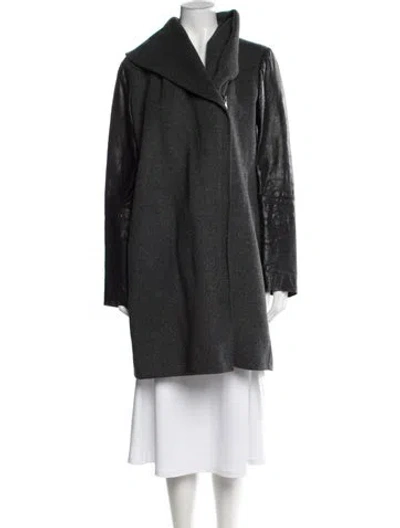 Pre-owned Vince Wool Coat In Multi