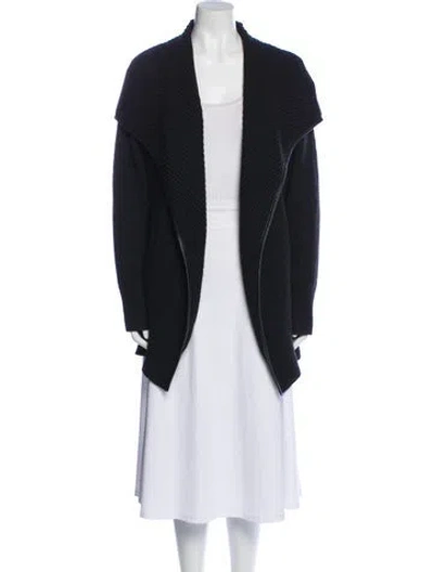 Pre-owned Vince Wool Cowl Neck Sweater In Black