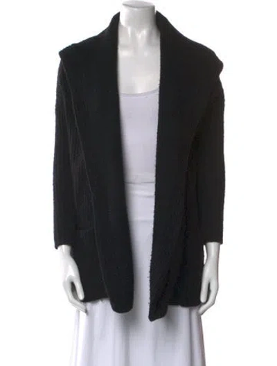 Pre-owned Vince Wool Cowl Neck Sweater In Black