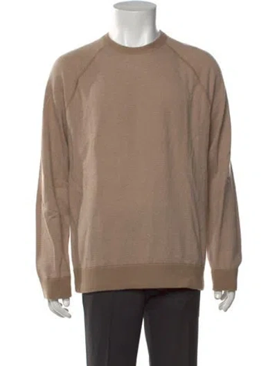 Pre-owned Vince Wool Crew Neck Pullover In Neutral