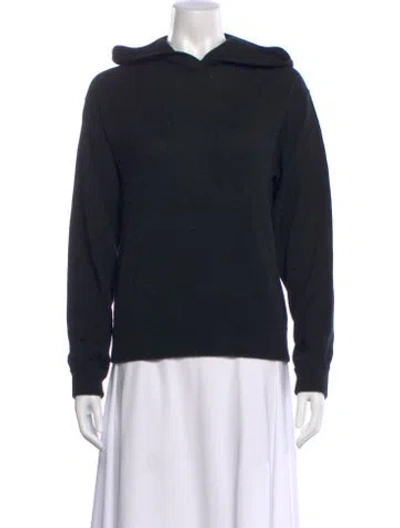 Pre-owned Vince Wool Crew Neck Sweater In Black
