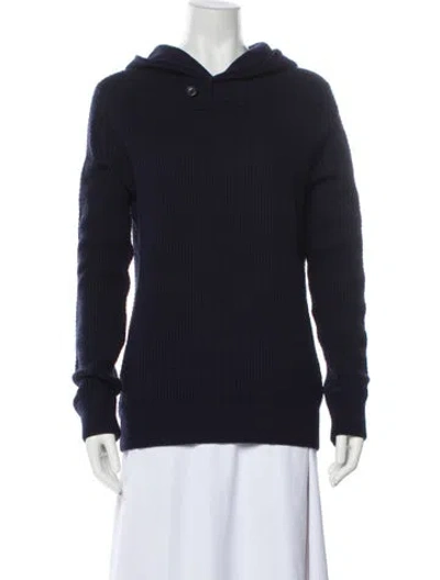 Pre-owned Vince Wool Crew Neck Sweater In Blue