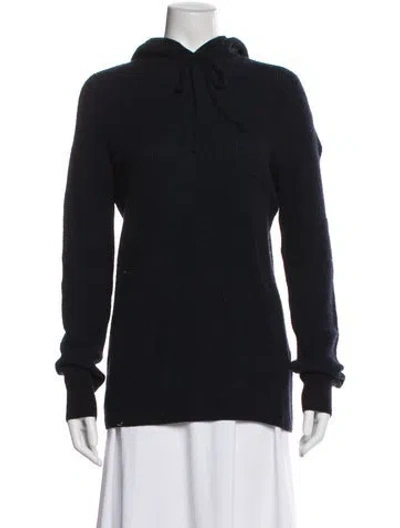 Pre-owned Vince Wool Crew Neck Sweater In Blue