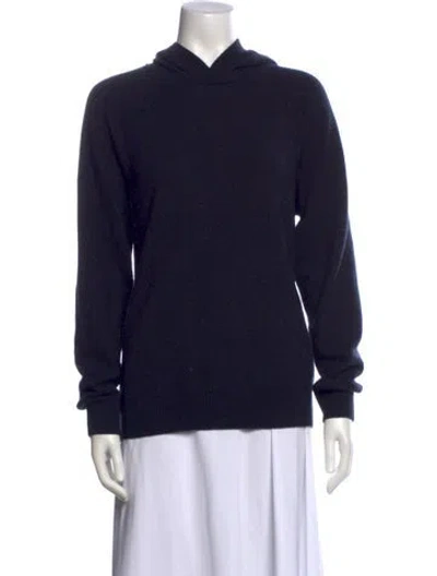 Pre-owned Vince Wool Crew Neck Sweater In Blue