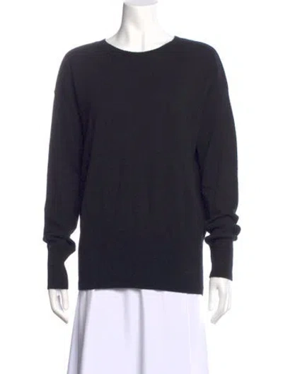 Pre-owned Vince Wool Crew Neck Sweater In Blue