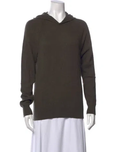 Pre-owned Vince Wool Crew Neck Sweater In Brown