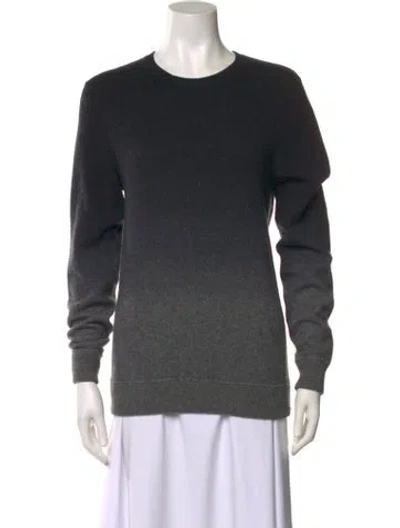 Pre-owned Vince Wool Crew Neck Sweater In Gray