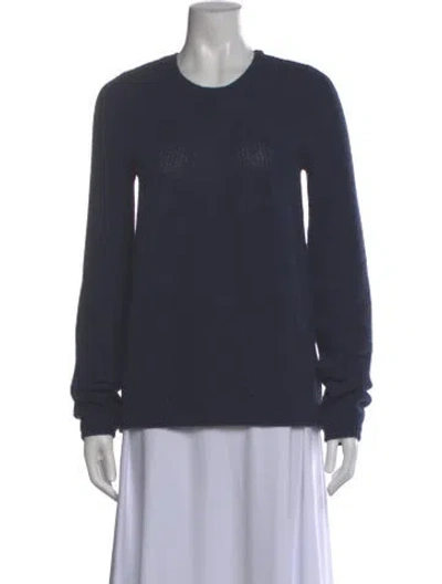 Pre-owned Vince Wool Crew Neck Sweater In Gray