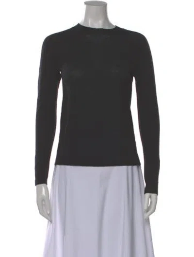 Pre-owned Vince Wool Crew Neck Sweater In Gray