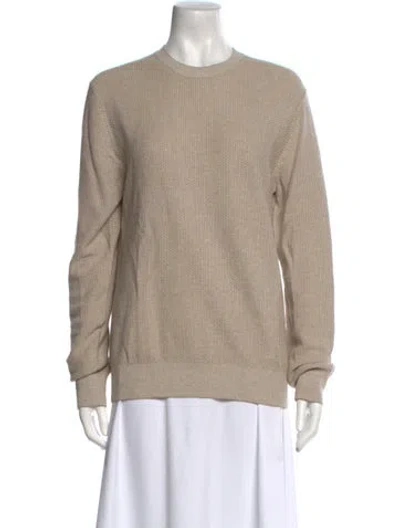 Pre-owned Vince Wool Crew Neck Sweater In Neutral