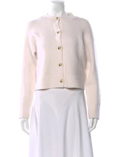 Pre-owned Vince Wool Crew Neck Sweater In Neutral