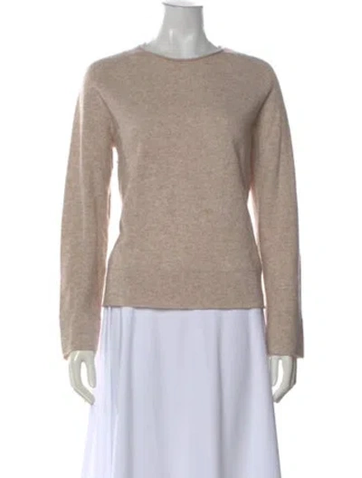 Pre-owned Vince Wool Crew Neck Sweater In Neutral