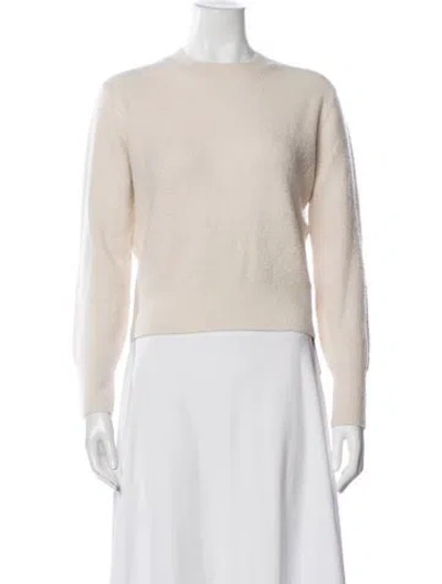 Pre-owned Vince Wool Crew Neck Sweater In Neutral