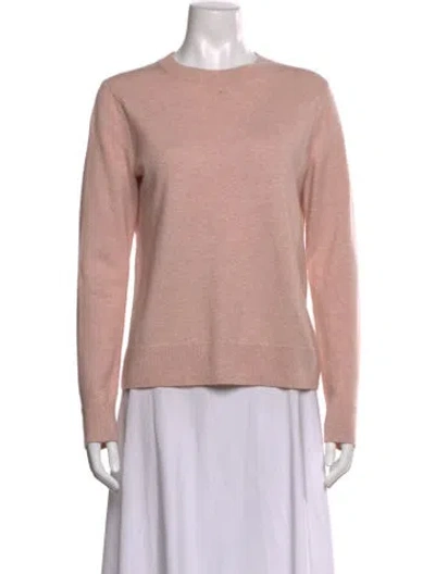 Pre-owned Vince Wool Crew Neck Sweater In Pink
