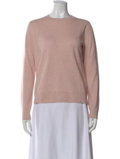 Pre-owned Vince Wool Crew Neck Sweater W/ Tags In Pink